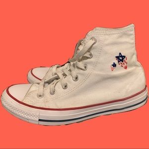 All Star Converse with embroidery